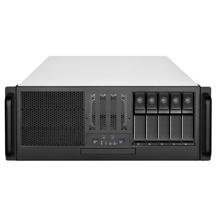 SilverStone SST-RM41-H08 - 4U Rackmount Server image number 1