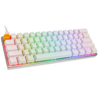 Glorious GMMK Compact White Ice Edition - Gateron Brown, US Layout