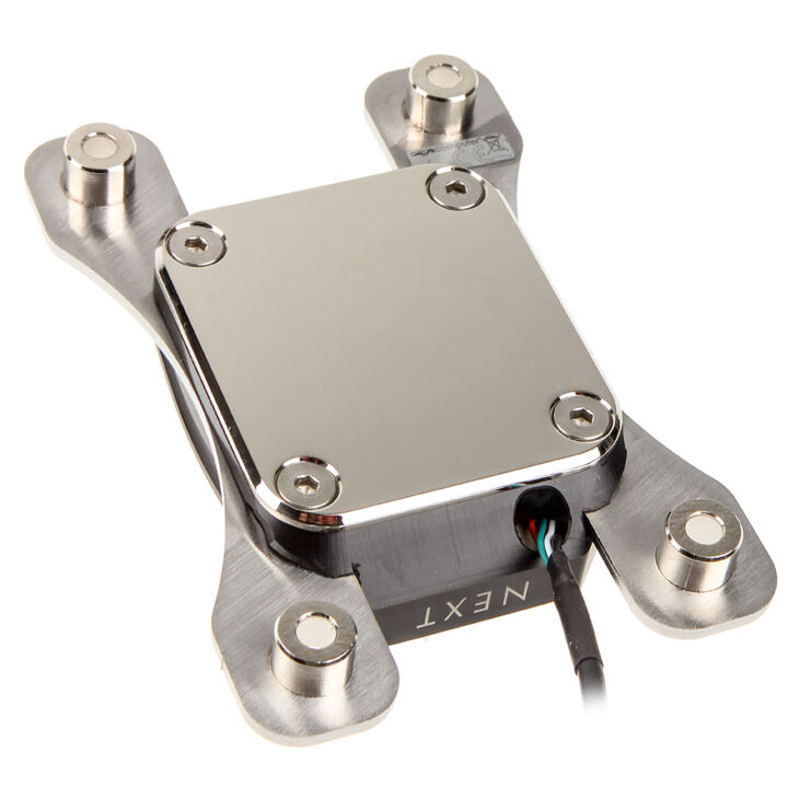 aqua computer cuplex kryos NEXT mit VISION AM4/AM5 - Acetal/Nickel image number 1