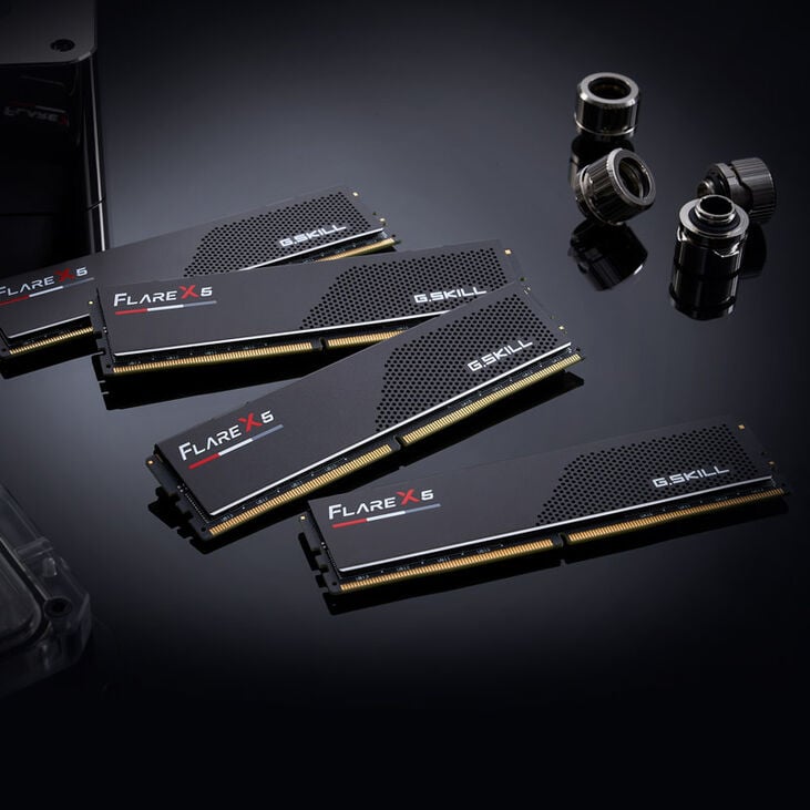 G.Skill Flare X5 DDR5-6000 RAM, CL30, EXPO - 32 GB Dual-Kit, black image number 6