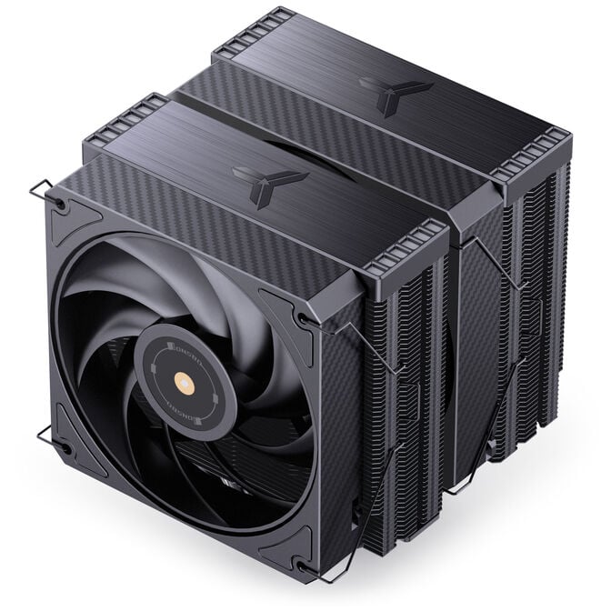 Jonsbo HX6280 CPU-K&uuml;hler, PWM, RGB - 130mm, schwarz image number 3