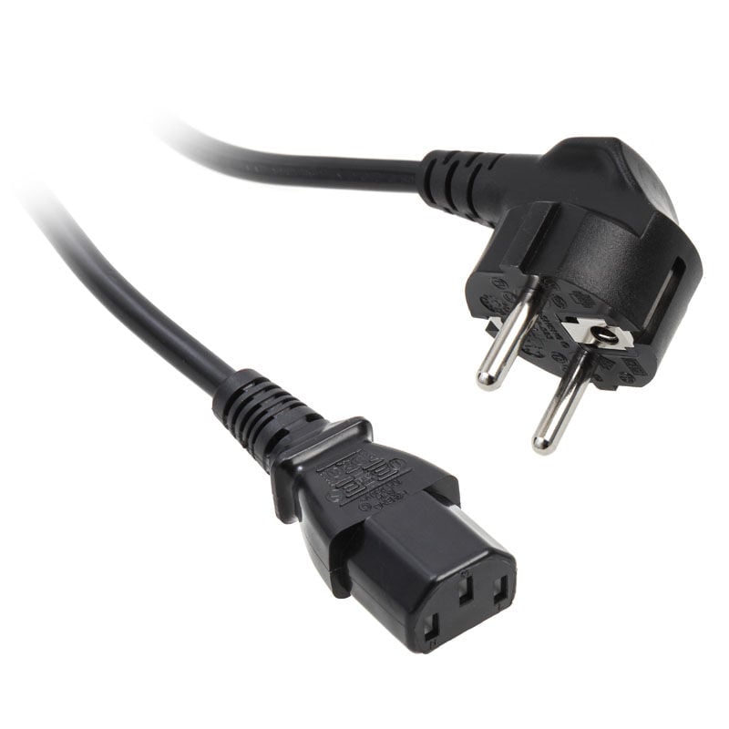 Kolink Premium-Netzkabel SchuKo auf Kaltgerätestecker C13 - 1,8m Image