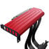 Hyte PCI-E 4.0 Riser Cable, 20 cm - red image number null