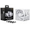 be quiet! Pure Wings 3 Fans, PWM, Reverse - 120mm, white, pack of 3
