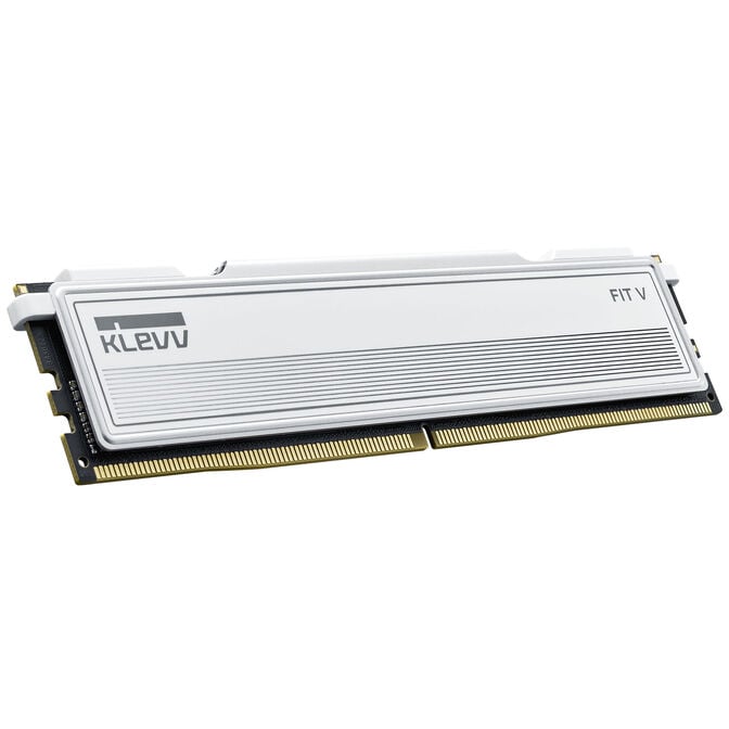 KLEVV FIT V DDR5-6000 RAM, CL28, XMP 3.0 & EXPO - 32 GB Dual-Kit, wei&szlig; image number 5