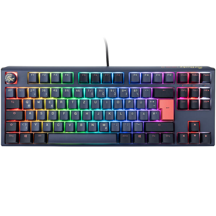 Ducky One 3 Cosmic Blue TKL Gaming Tastatur, RGB LED - MX-Brown image number 1