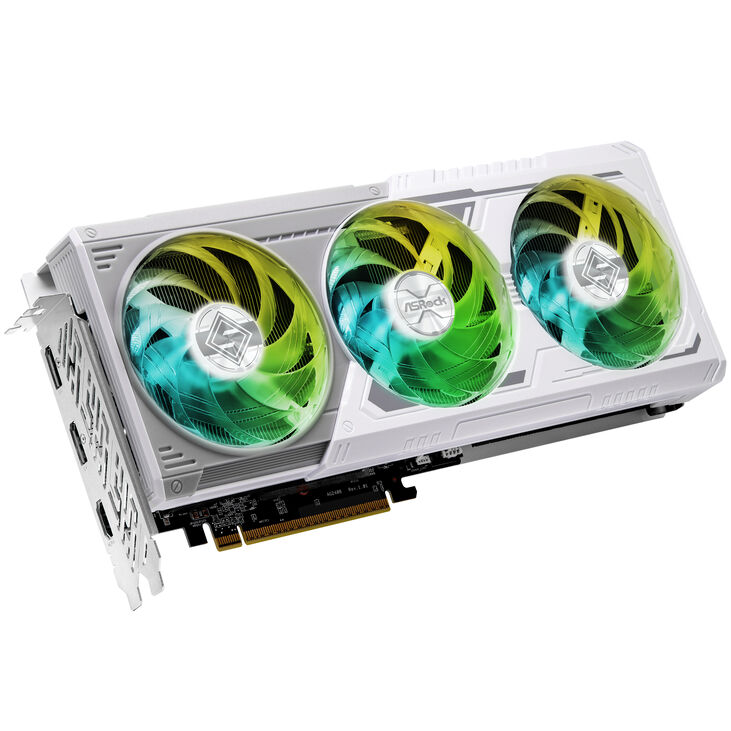 ASRock Radeon 9060 XT SL Graphics Card, 16384 MB GDDR6 image number 1
