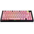 Glorious GPBT Basics Keycaps, ANSI Layout (US), PBT, Doubleshot - Potion Pink image number null