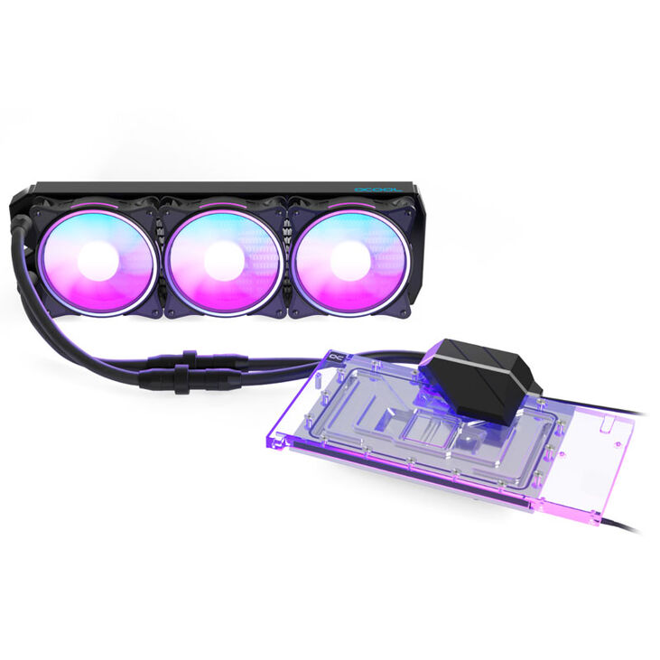 Alphacool Eiswolf 2 AIO - 360 mm RTX 4080 Suprim with Backplate image number 0