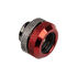 Bitspower Multi-Link Adapter Connection straight G1/4 inch AG to 12mm AD Hardtube - glossy black image number null