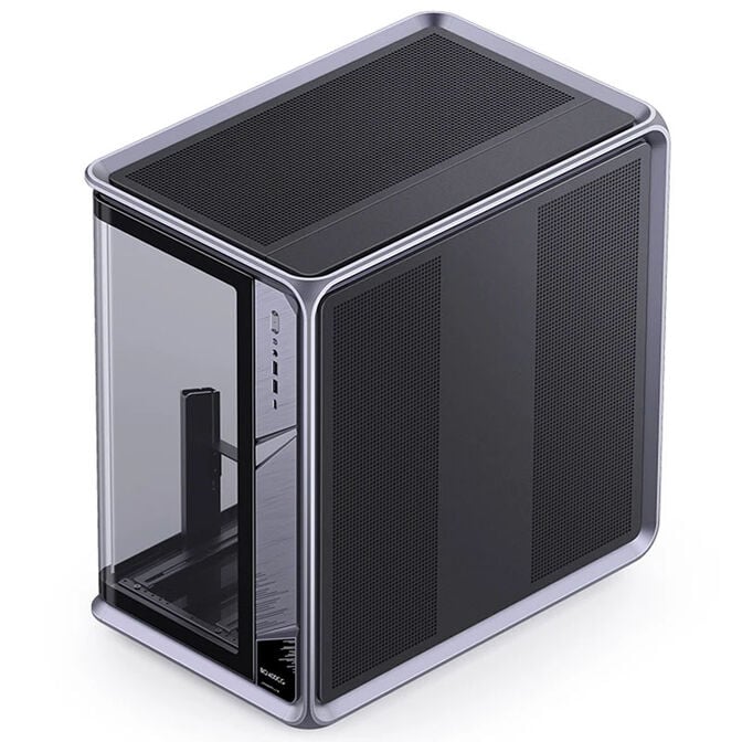 Jonsplus BO400CG PC Case, Mid Tower, ATX, Tempered Glass - Gunmetal Grey image number 2