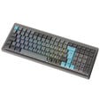 Ducky Cushion 98 Gaming-Tastatur, 96%, DE-Layout, Shush Red Switches - Nickel image number null