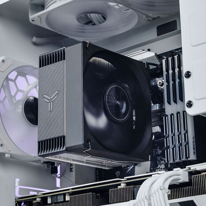 Jonsbo CR-1000 EVO CPU Cooler, 120mm - black image number 8