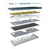 Montech MKey TKL Freedom Gaming Tastatur - GateronG Pro 2.0 Yellow (US) image number null