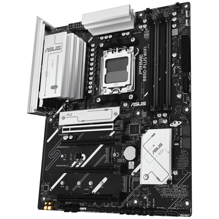 ASUS Prime B850 Plus WiFi Motherboard, Socket AM5, AMD B850, ATX, DDR5 image number 7