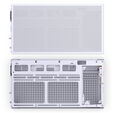Jonsbo D32 STD White PC-Geh&auml;use, Mini-Geh&auml;use, mATX, Tempered Glass - wei&szlig; image number null