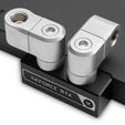 EK Water Blocks EK-Quantum Torque G1/4 Zoll doppel Verl&auml;ngerungs Offset MF 28 - Satin Titanium image number null