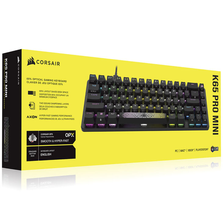 Corsair K65 PRO Mini RGB, Corsair OPX Gaming Keyboard image number 9