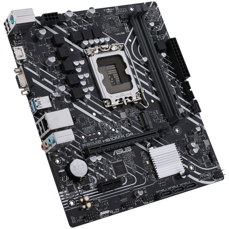 ASUS Prime H610M-K D4, Intel H610 Mainboard - Sockel 1700, DDR4 image number 1