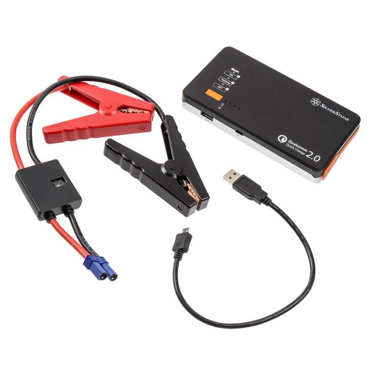 SilverStone SST-PB06BS Powerbank mit KFZ-Starthilfe - 10.000 mAh image number 5
