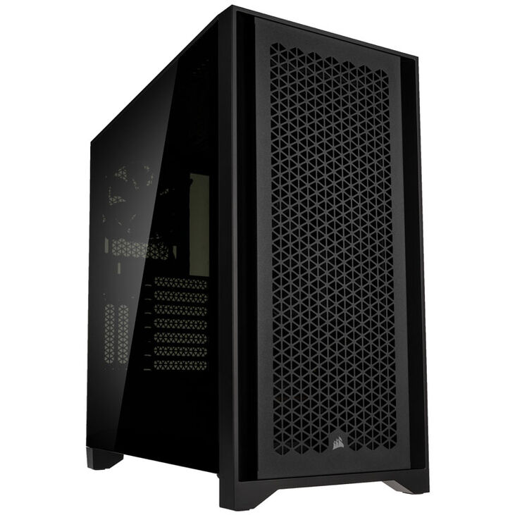 Corsair 4000D Airflow Tempered Glass Midi-Tower - schwarz Window image number 0