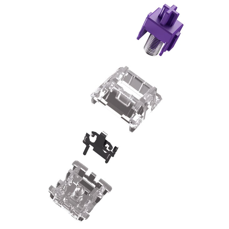 Glorious Mako Standard Switches, Mechanical, 5-Pin, Clicky, MX Stem, 45g - Lubed, 110 Pieces image number 6