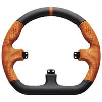 Asetek SimSports GT Rim - Closed D, Leder - orange