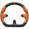 Asetek SimSports GT Rim - Closed D, Leder - orange