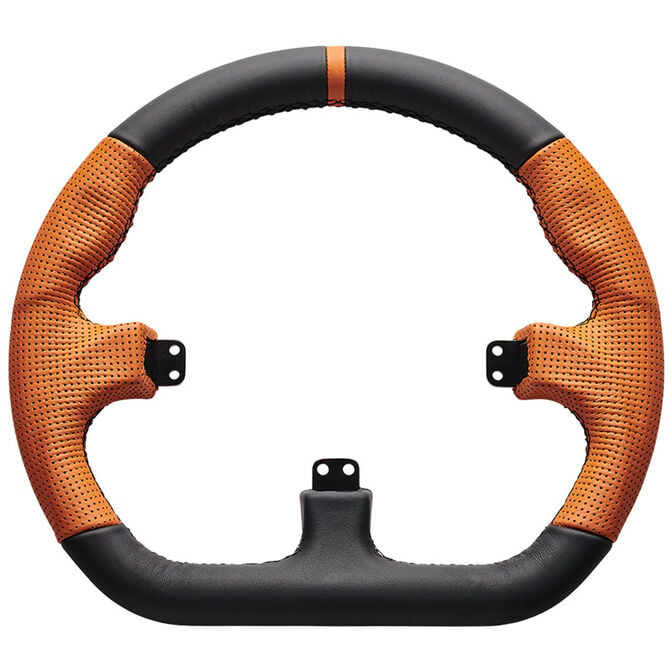 Asetek SimSports GT Rim - Closed D, Leder - orange image number 0