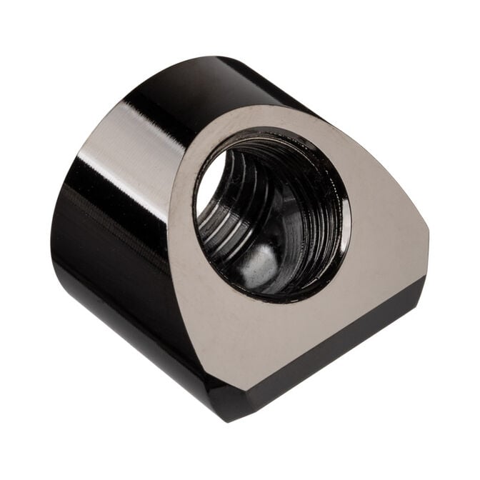 EK Water Blocks EK-Quantum Torque Adapter 45 Grad G1/4 Zoll IG auf G1/4 Zoll IG - Black Nickel image number 0