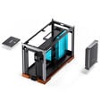 Jonsbo T9 PC-Geh&auml;use, Mini-Geh&auml;use, ITX, PCIe 5.0 Riserkabel - silber image number null