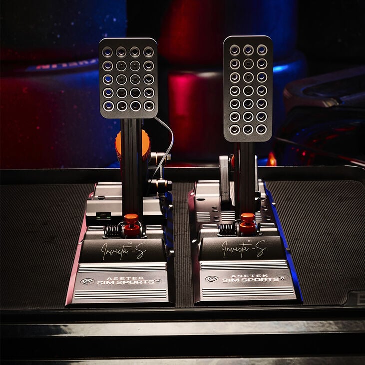 Asetek SimSports Invicta S-Series THORP II Pedal Set - black image number 21