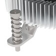 Akasa AK-CC6609EP01 Low Profile CPU Cooler - Socket LGA 1700, 21.8 mm height image number null