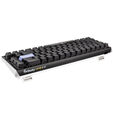 Ducky One 3 Classic Black/White SF Gaming Tastatur, RGB LED - MX-Brown (US) image number null