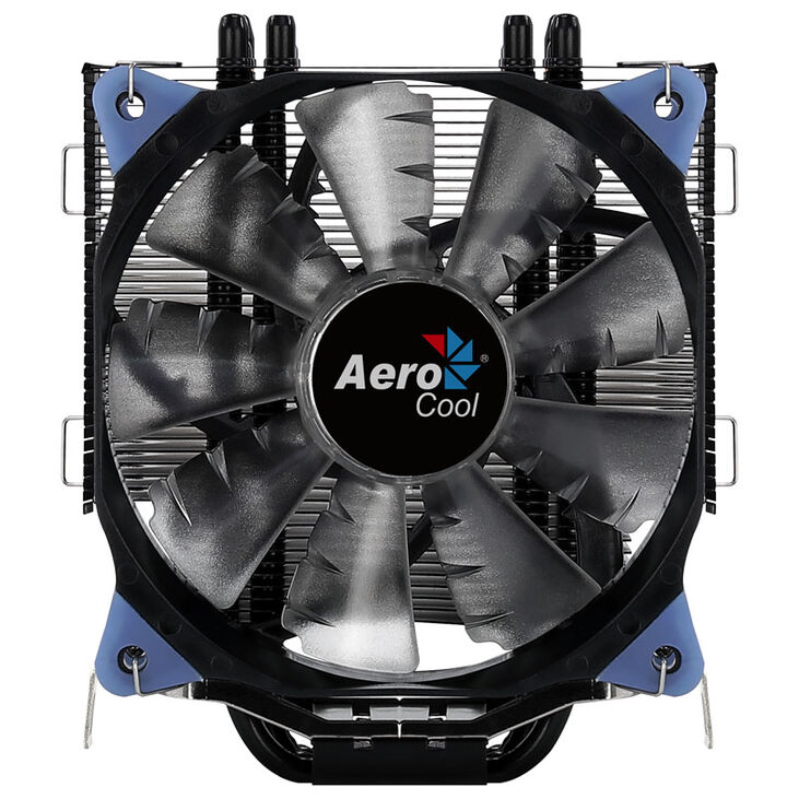 Aerocool Verkho 5 Dark CPU-Kühler, RGB - 120mm image number 1