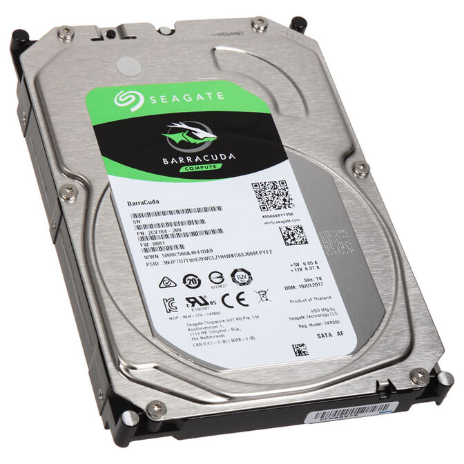 Seagate BarraCuda HDD, SATA 6G, 5400 U/min, 3,5 Zoll - 4 TB image number 0