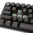 Ducky One 3 Aura Black Mini Gaming Tastatur, RGB LED - Gateron Baby Kangaroo (US) image number null