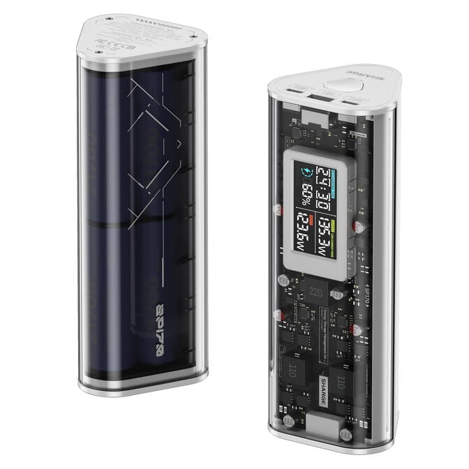 SHARGE Shargeek 170 24000 mah Powerbank - Grey image number 2