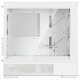 Zalman P10 Namu PC Case, Mini-Tower, mATX, Tempered Glass - White, Wood image number null