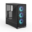 Fractal Design Pop 2 Air TG RGB PC-Geh&auml;use, Midi-Tower, ATX, Tempered Glass - inklusive 3x 120-RGB-mm-L&uuml;fter, schwarz image number null