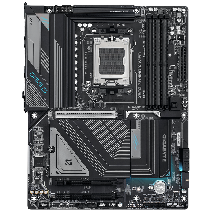 Gigabyte X870 Gaming X Wifi 7 Mainboard, Sockel AM5, AMD X870, ATX, DDR5 image number 1