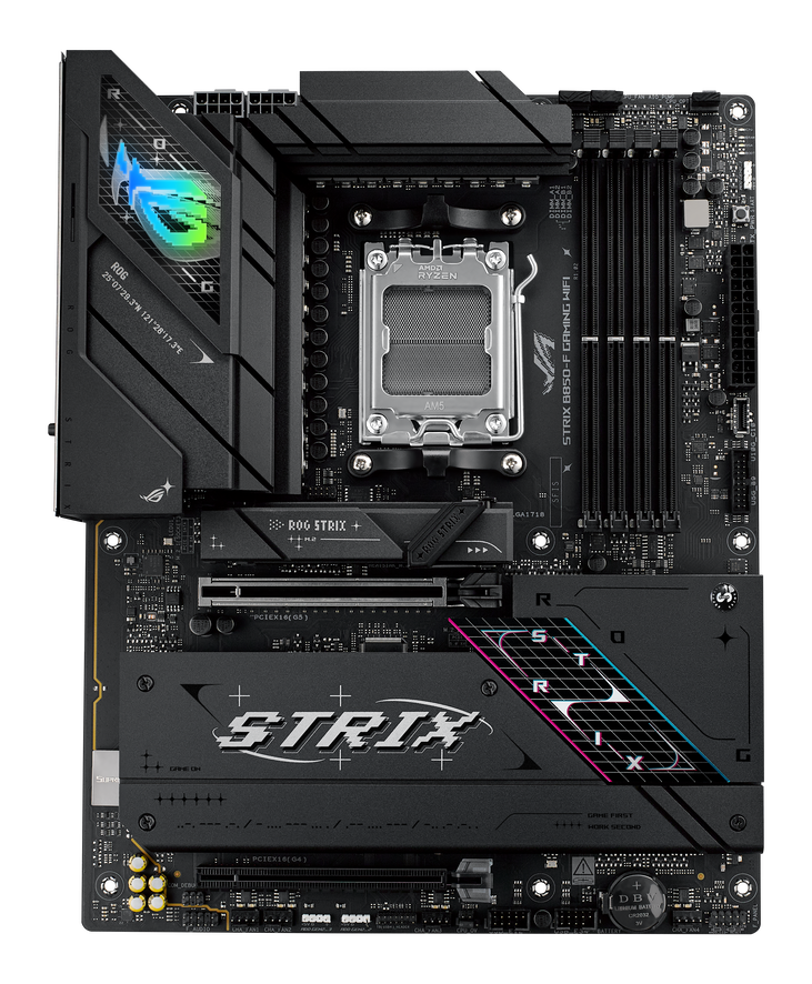 ASUS ROG STRIX B850-F Gaming WiFi Mainboard, Sockel AM5, AMD B850, ATX, DDR5 image number 1