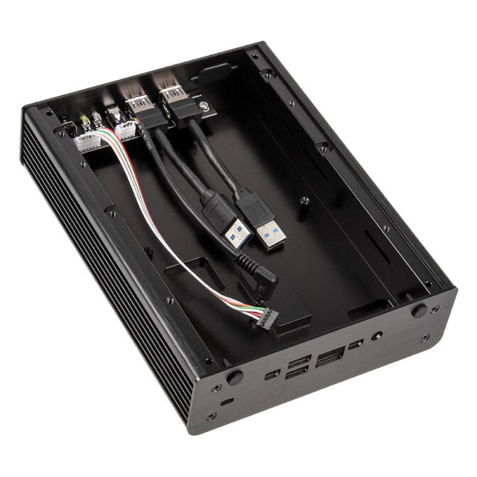 Akasa Newton MC UCFF-Geh&auml;use (Intel NUC), OEM - schwarz image number 4
