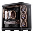Jonsbo TK-4 Geh&auml;use, Midi-Tower, ATX, Tempered Glass - schwarz image number null