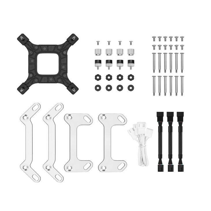 DeepCool LS720 SE AIO Cooler, 360mm - white image number 4