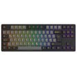 AKKO Black & Gold 5087S V1 Gaming Keyboard, RGB &ndash; Akko V3 Cream Blue Pro Switches, ISO DE, black & gold image number null