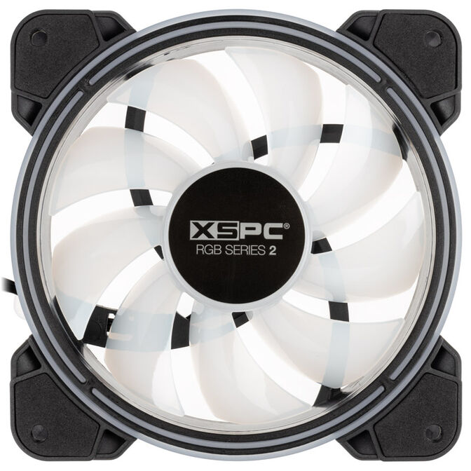 XSPC RGB Series 2 ARGB PWM L&uuml;fter - 120mm image number 2