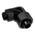 Alphacool Eiszapfen Connector 90 Degree G1/4 Inch Female Thread to 16/10mm - Rotatable, Black image number null