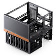 Jonsbo N6 NAS Case, Cube Case, mATX, Steel/Mesh - Black image number null