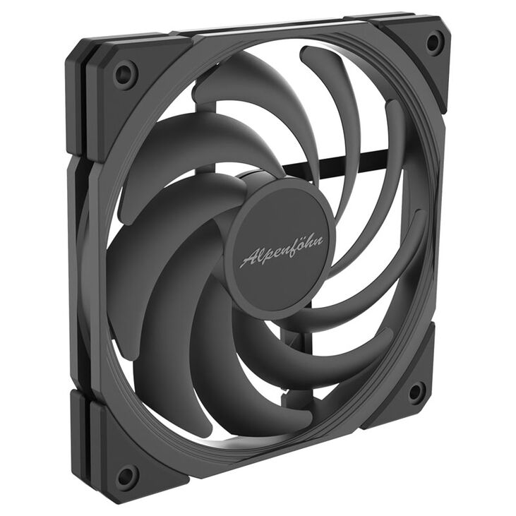Alpenföhn 120 Jetstream Slim PWM Fan - black image number 0